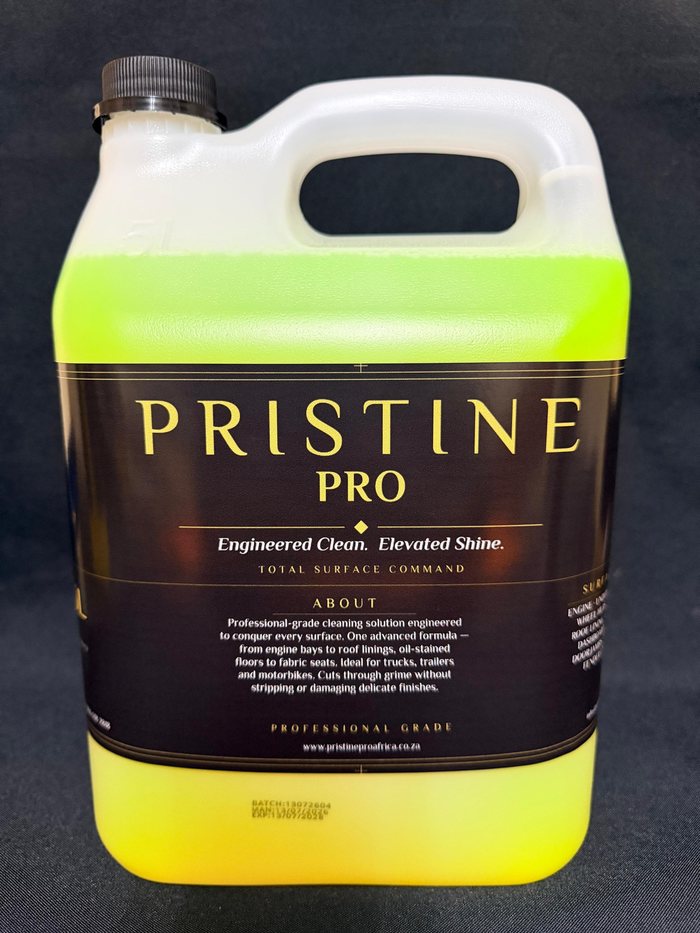 Pristine Pro 5L Multi-Surface Cleaner — front label